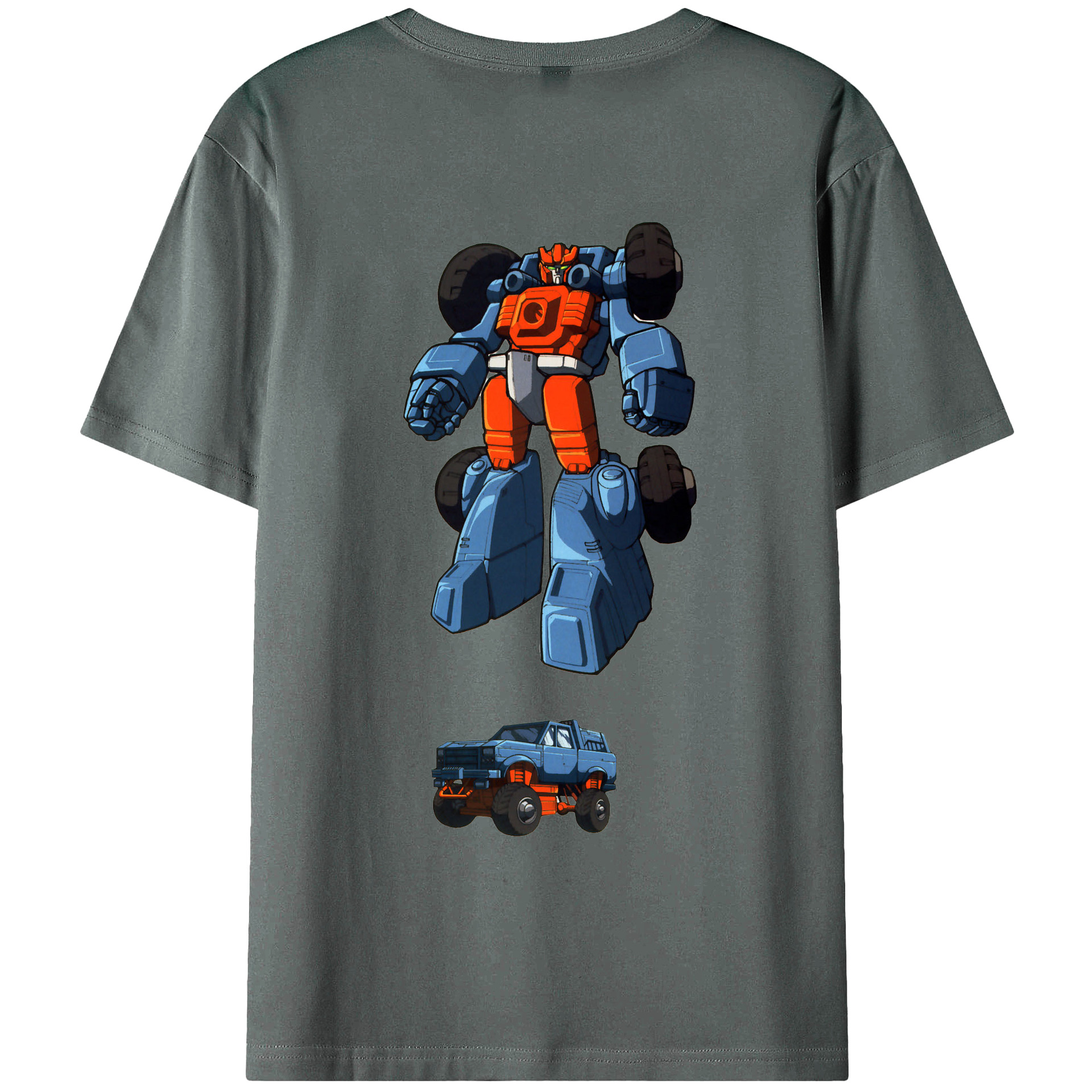 （画像用）  綿100％ メンズ半袖Tシャツ（バックプリント） 通気性
